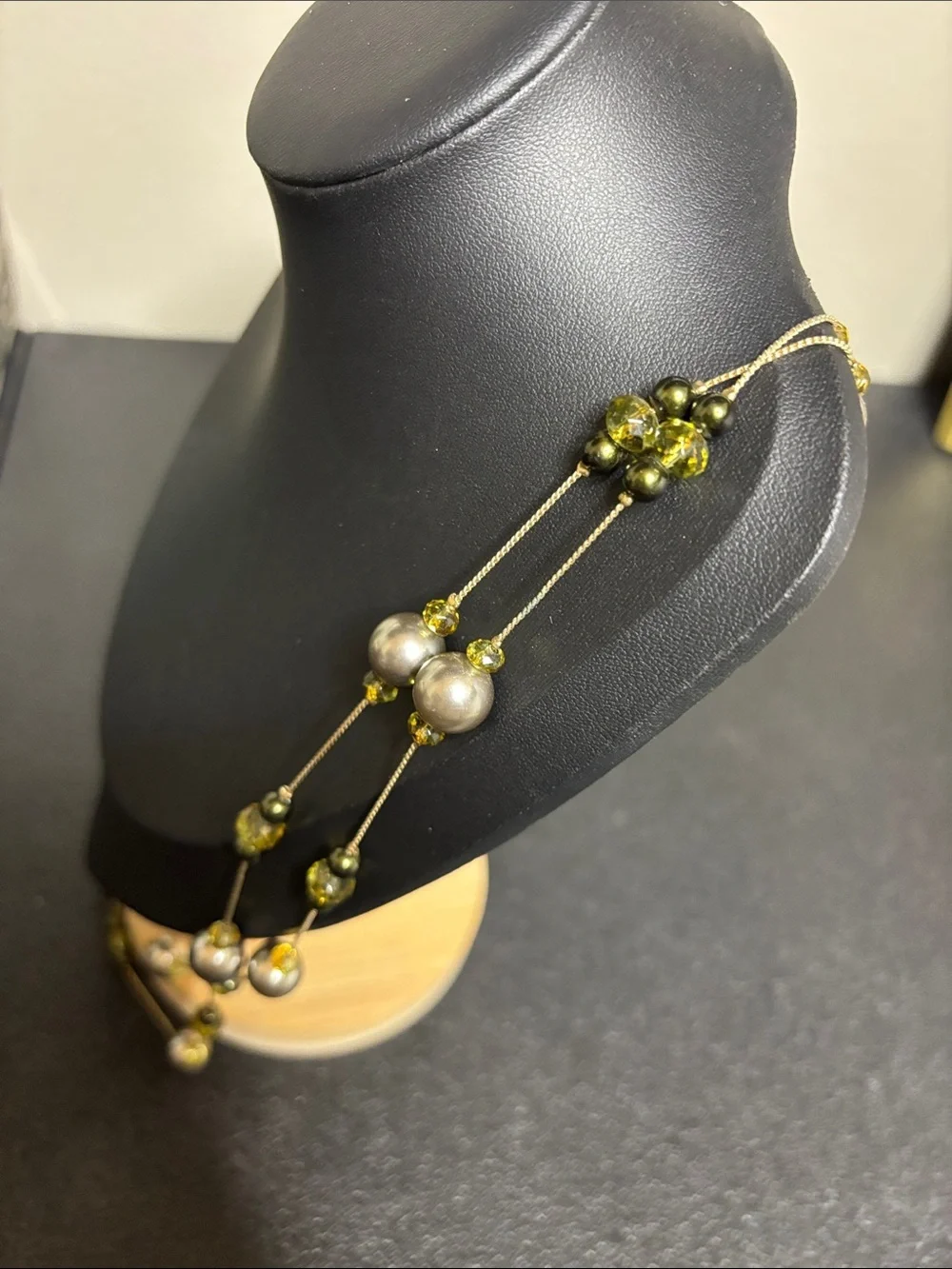 NWT Station Faux Pearl Long Beaded Necklace